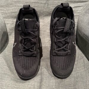 Nike Air VaporMax 2021 Flyknit Black Shoes DB1550-001 GS 4.5Y / 6 Women's🔥